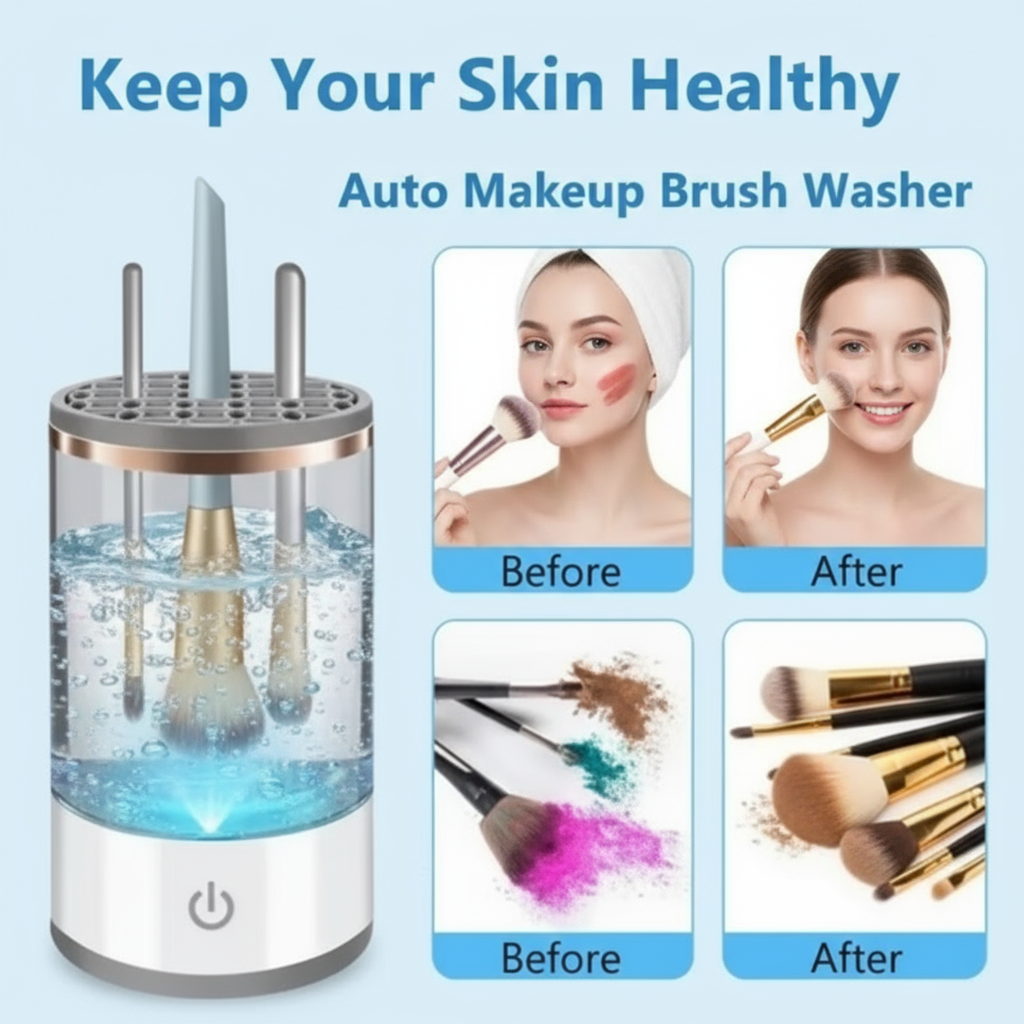 LuxeGlow Brush Purifier